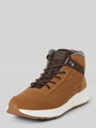 Tommy Hilfiger Ledersneaker mit Label-Patch Modell 'WARM NUBUCK' in Co...