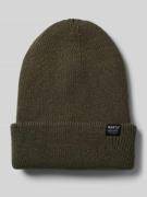 Barts Beanie mit Label-Detail Modell 'KINABALU' in Oliv, Größe 1