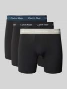 Calvin Klein Underwear Trunks mit Logo-Bund im 3er-Pack in Black, Größ...