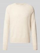 CK Calvin Klein Strickpullover aus Wolle mit Teilungsnähten Modell 'LU...