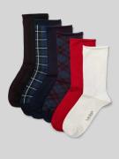 Lauren Ralph Lauren Socken mit Label-Detail im 6er-Pack in Black, Größ...