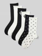 Lauren Ralph Lauren Socken mit Label-Detail im 6er-Pack in Black, Größ...