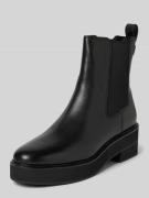 Lauren Ralph Lauren Chelsea Boots aus Leder mit Zugschlaufe Modell 'AD...