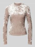 Marella Longsleeve mit Rundhalsausschnitt Modell 'BALERA' in Taupe, Gr...