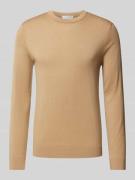 SELECTED HOMME Strickpullover mit gerippten Abschlüssen Modell 'TRAY' ...