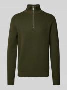 SELECTED HOMME Strickpullover mit gerippten Abschlüssen Modell 'DANE' ...