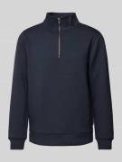 Casual Friday Sweatshirt mit Stehkragen Modell 'Sebastian' in Marine, ...