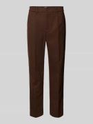 Casual Friday Tapered Fit Bundfaltenhose mit elastischem Bund Modell '...