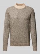 Jack & Jones Strickpullover mit Label-Detail Modell 'COSPACE' in Offwh...