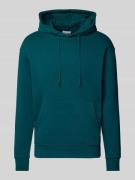 Jack & Jones Hoodie mit Känguru-Tasche Modell 'STAR' in Petrol, Größe ...