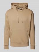 Jack & Jones Hoodie mit Känguru-Tasche Modell 'STAR' in Sand, Größe L