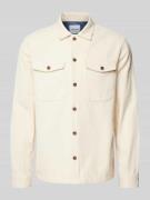 Jack & Jones Regular Fit Cordhemd mit Brustpattentaschen Modell 'EDDIE...