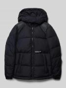 Jack & Jones Steppjacke mit Kapuze Modell 'AERO' in Black, Größe 152