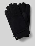 Roeckl Handschuhe mit Label-Detail Modell 'Bergen' in Black, Größe 8