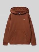 adidas Originals Hoodie mit Kapuze in Cognac, Größe 140