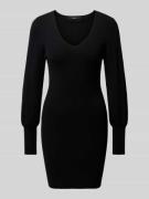 Vero Moda Slim Fit Strickkleid mit Ballonärmel Modell 'HOLLYKARISPUFF'...