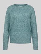 Only Strickpullover mit Rundhalsausschnitt Modell 'RICA' in Ocean Mela...