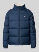 Tommy Jeans Steppjacke mit Logo-Stitching Modell 'VAIL' in Marine, Grö...