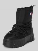 Tommy Jeans Stiefel mit Label-Patch Modell 'HYBRID BOOT' in Black, Grö...