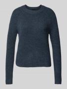 Pieces Regular Fit Strickpullover aus Rippstrick Modell 'ELLEN' in Bot...