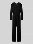 ICHI Jumpsuit mit Effektgarn Modell 'NAREEN' in Black, Größe S