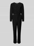 B.Young Jumpsuit mit Effektgarn Modell 'TACHA' in Black, Größe L