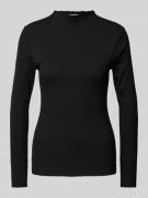 B.Young Longsleeve mit Turtleneck Modell 'Papilone' in Black, Größe L