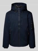 Tom Tailor Gepolsterte Jacke mit abnehmbarer Kapuze in Jeansoptik in M...