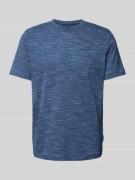 Tom Tailor Regular Fit T-Shirt aus Baumwoll-Mix mit Brusttasche in Bla...