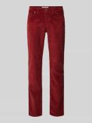 Brax Cordhose mit 5-Pocket-Design Modell 'CADIZ' in Rot, Größe 32/30