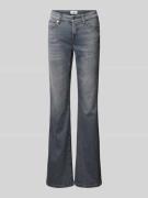 Cambio Flared Jeans im 5-Pocket-Design Modell 'PARIS' in Mittelgrau, G...