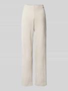 Raffaello Rossi Wide Leg Hose mit Strukturmuster Modell 'ELAINE' in Sa...