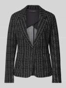 comma Blazer mit Reverskragen in Black, Größe 36