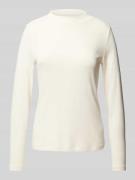 Christian Berg Woman Longsleeve mit Turtleneck in Offwhite, Größe M