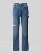 2Y Studios Regular Fit Jeans im Destroyed-Look Modell 'HALDOR' in Blau...