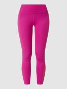 PUMA PERFORMANCE Sportleggings mit Kontrasteinsätzen in Pink, Größe XS