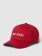 Pepe Jeans Basecap mit Label-Stitching Modell 'WESTMINSTER' in Rot, Gr...