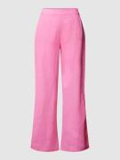 tonno & panna Leinenhose mit elastischem Bund Modell 'Gerda' in Pink, ...