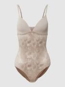 Esprit Body mit Strukturmuster Modell 'soft shape' in Beige, Größe 75C