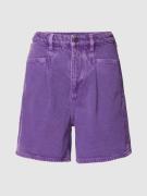 Esprit Jeansshorts mit Leinen-Anteil in Mauve, Größe 25