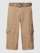 MCNEAL Cargoshorts inklusive Gürtel in Beige, Größe M