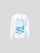 Blue Sky Inn Longsleeve mit Prints in Weiss, Größe M