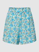 Object Shorts aus reiner Viskose mit Allover-Print Modell 'MILA' in Sa...