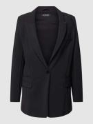 D´Etoiles Casiope Blazer mit Paspeln Modell 'Epic' in Black, Größe XS