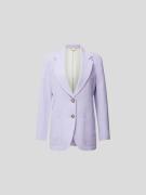 Victoria Beckham Blazer mit Reverskragen in Lavender, Größe 36