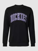 Dickies Sweatshirt mit Label-Stitching Modell 'AITKIN' in Black, Größe...