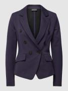 Emporio Armani Blazer mit Strukturmuster in Marine, Größe 36