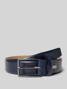 Lloyd Men's Belts Gürtel mit Label-Details in Marine, Größe 105