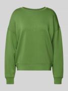 MSCH Copenhagen Sweatshirt mit Rundhalsausschnitt Modell 'Ima' in Gras...