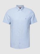 Tommy Hilfiger Freizeithemd mit Button-Down-Kragen Modell 'DOBBY' in H...